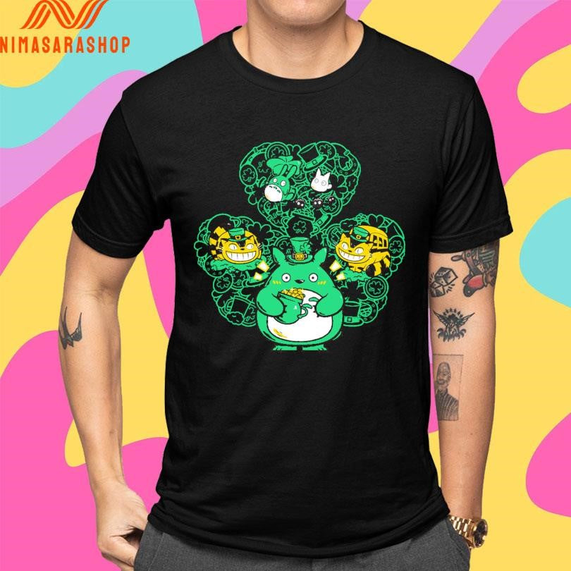 Mr Totoro St Paddy’s Doodle Shirts