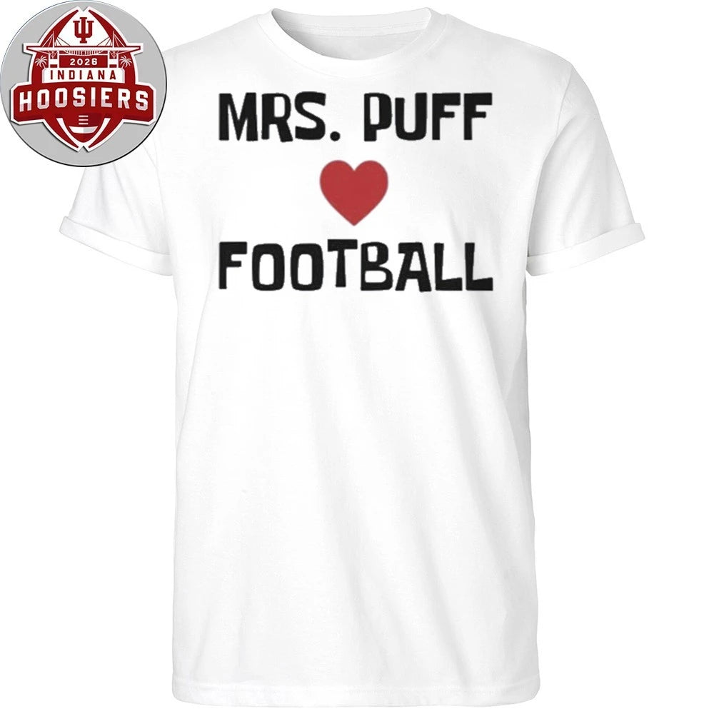 Mrs Puff Love Football 2026 T-Shirt