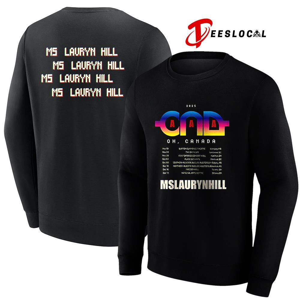 Ms Lauryn Hill air name repeat dates schedule shirt