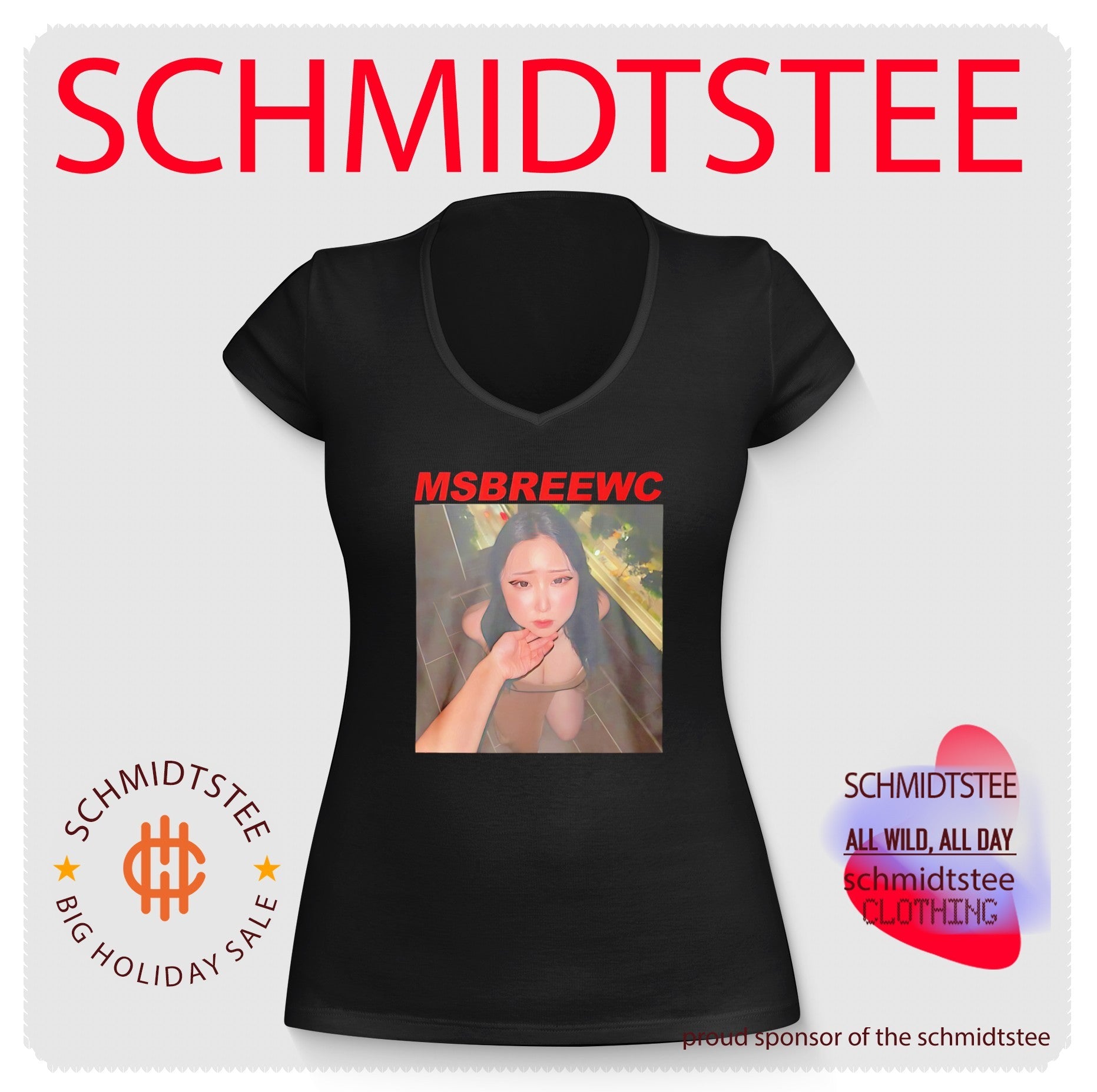 MsBreewc Lengan Pendek Kaos Distro Shirt