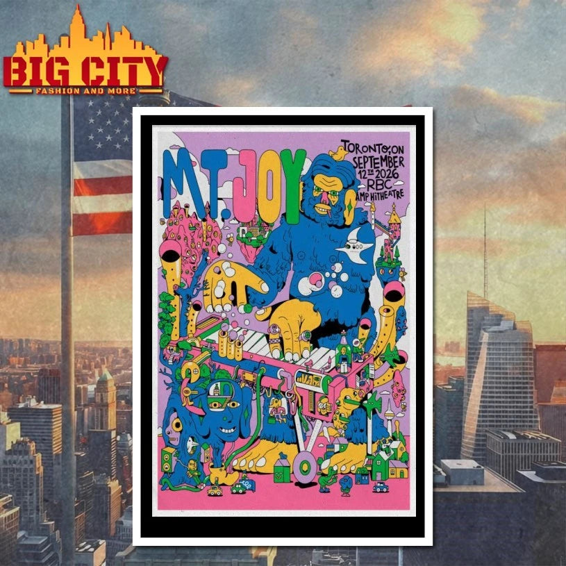 Mt. Joy 9-12-2026 RBC Amphitheatre In Toronto ON Poster shirt