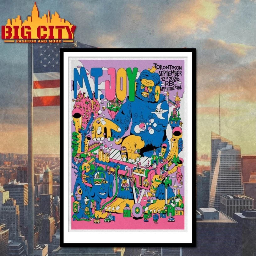 Mt. Joy Sept 12 2026 RBC Amphitheatre In Toronto ON Poster shirt