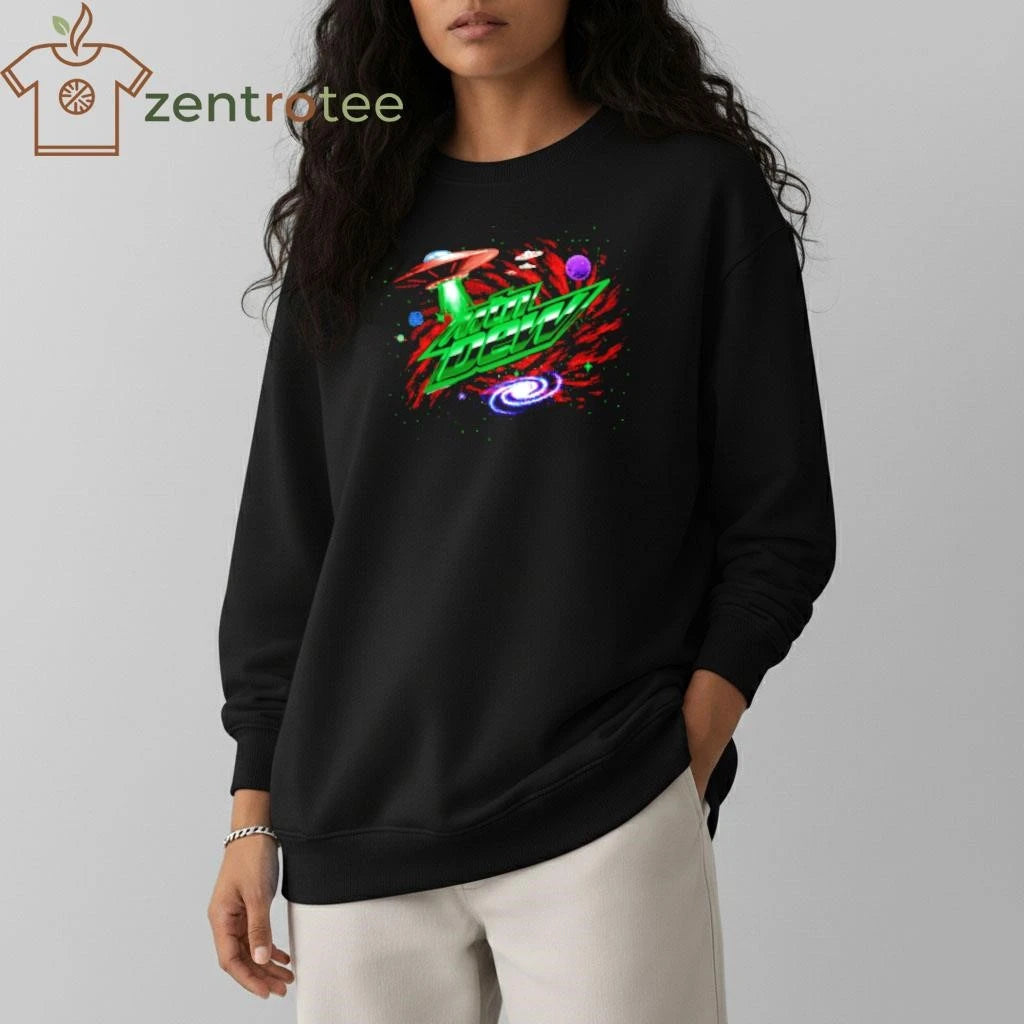 Mtn Dew Ufo Alien Galaxy tee