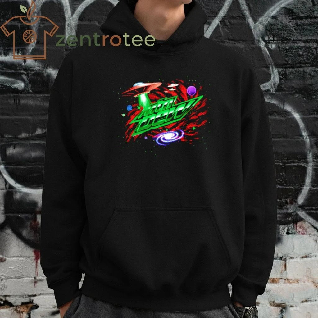 Mtn Dew Ufo Alien Galaxy tee