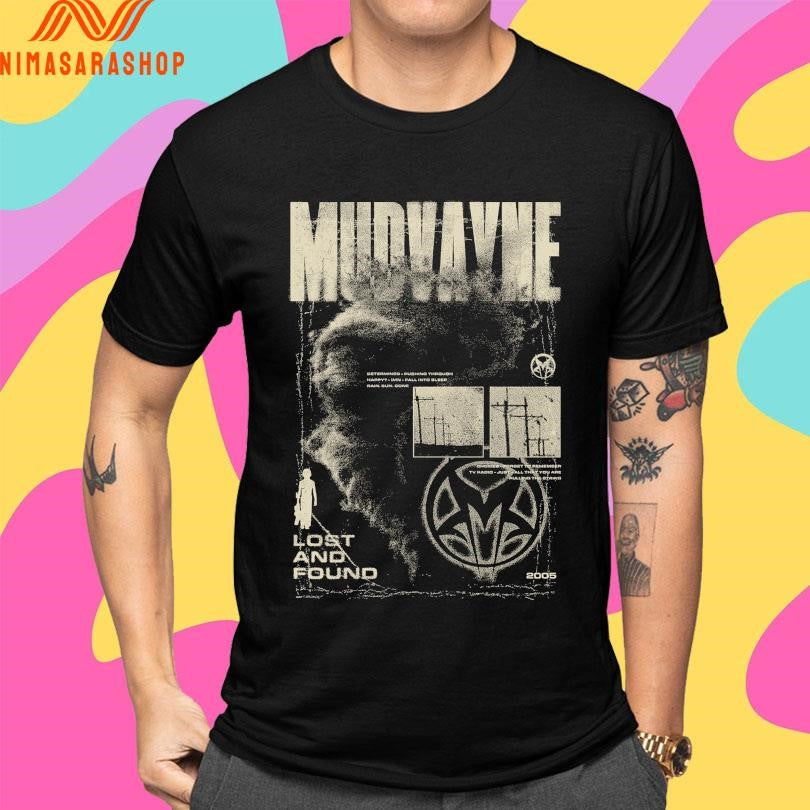 Mudvayne Lost And Found 2005 Tornado Shirts
