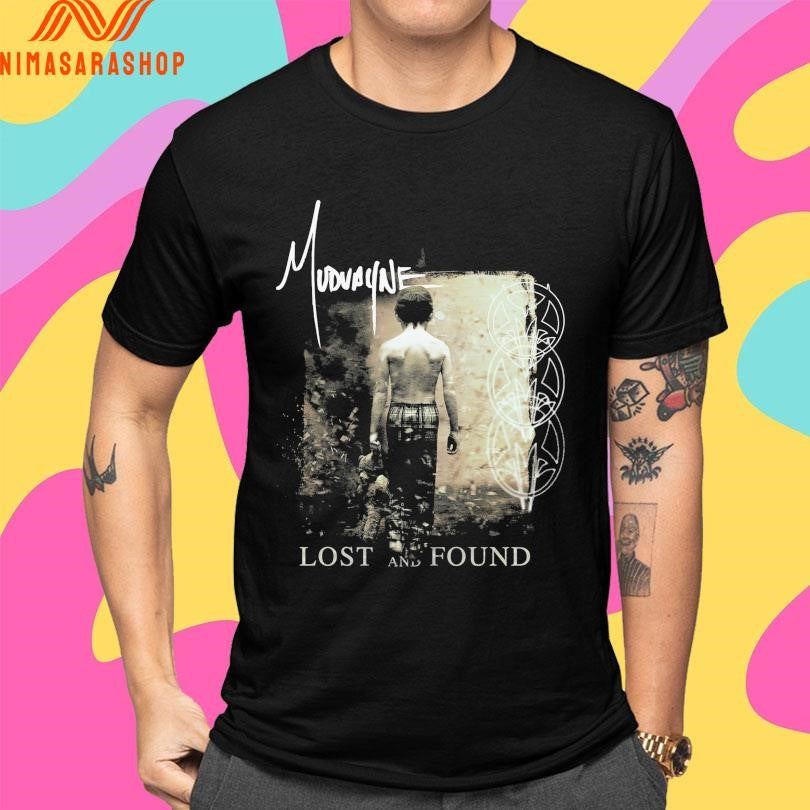 Mudvayne Lost &amp; Found Album Art Shirts