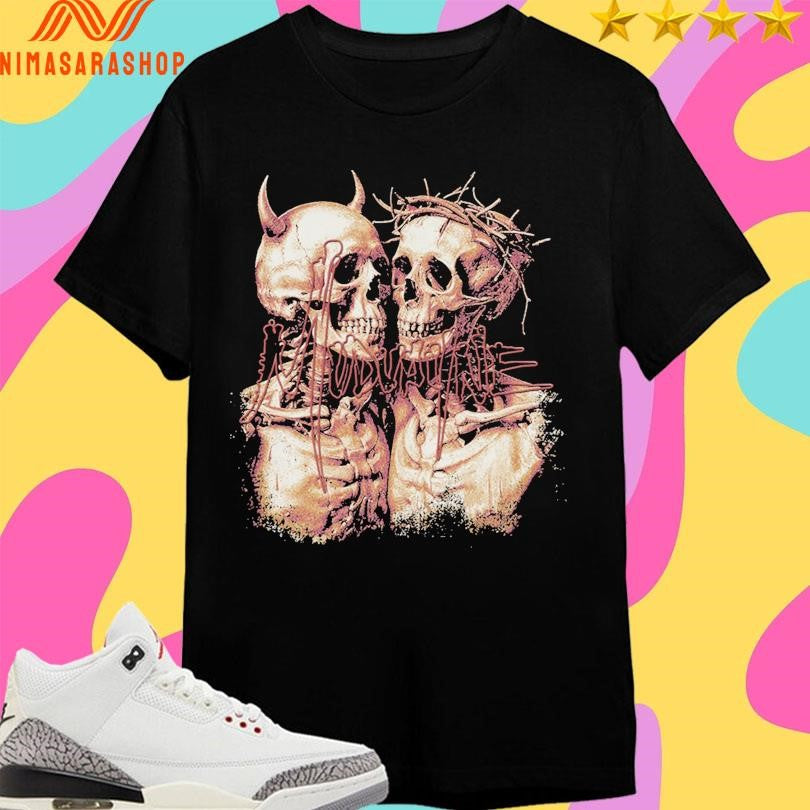 Mudvayne Zip Up Skeletons Shirts