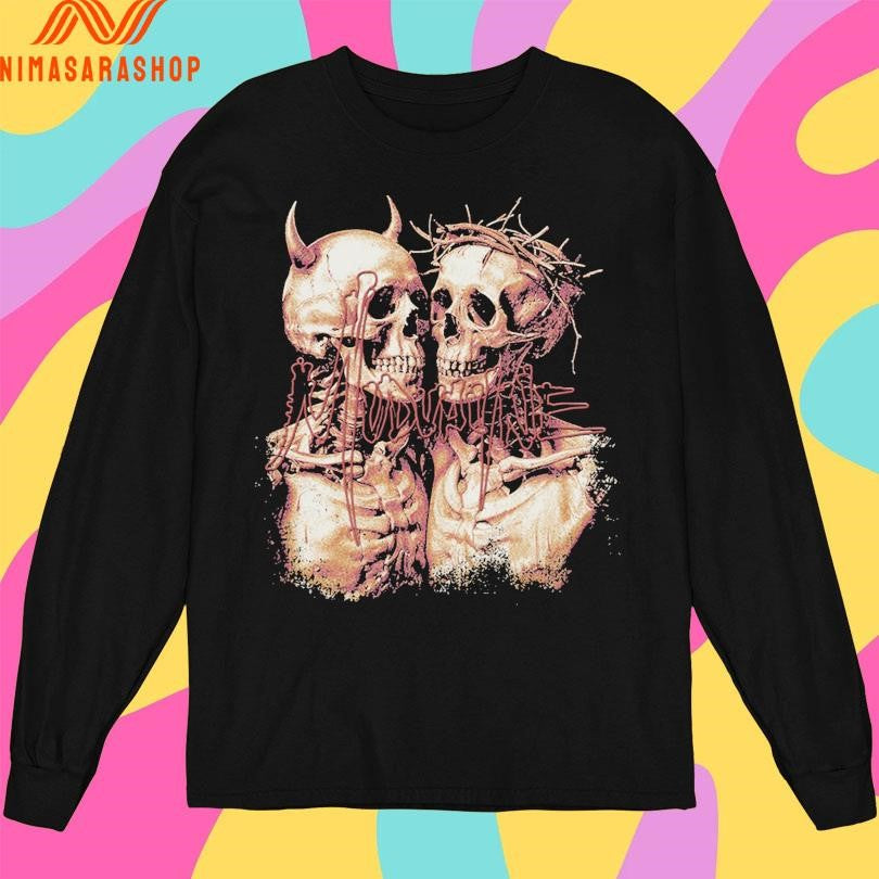 Mudvayne Zip Up Skeletons Shirts