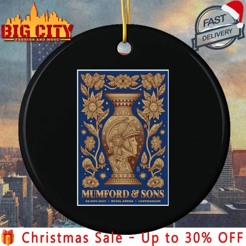 Mumford And Sons Copenhagen Event On Nov 8 2025 Poster shirt