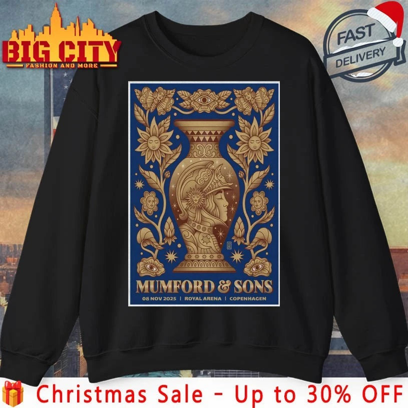 Mumford And Sons Copenhagen Event On Nov 8 2025 Poster shirt