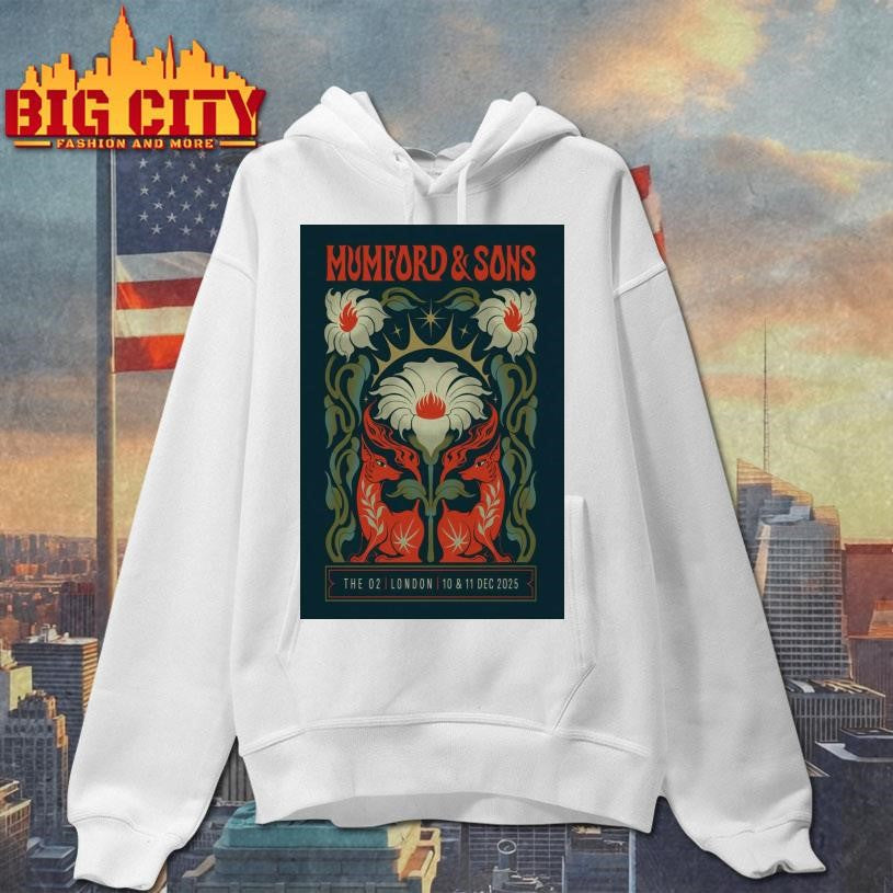 Mumford And Sons Event London UK On Dec 10-11 2025 Poster Shirt