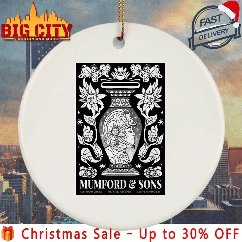 Mumford And Sons In Copenhagen Denmark On Nov 8 2025 Poster shirt