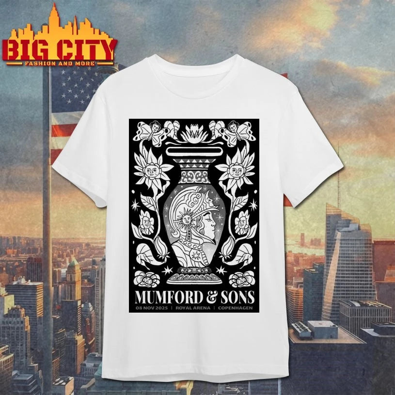 Mumford And Sons In Copenhagen Denmark On Nov 8 2025 Poster shirt