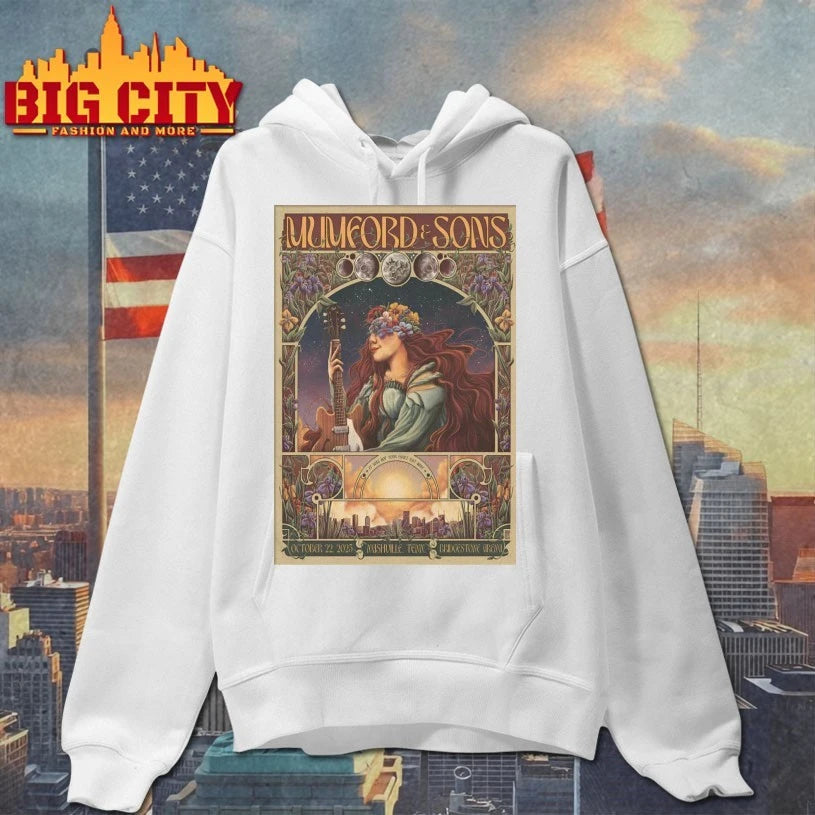Mumford And Sons In Nashville TN On Oct 22 2025 Poster shirts