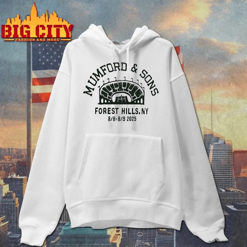 Mumford &amp; Sons Tour Forest Hills, New York August 8, 2025 shirt