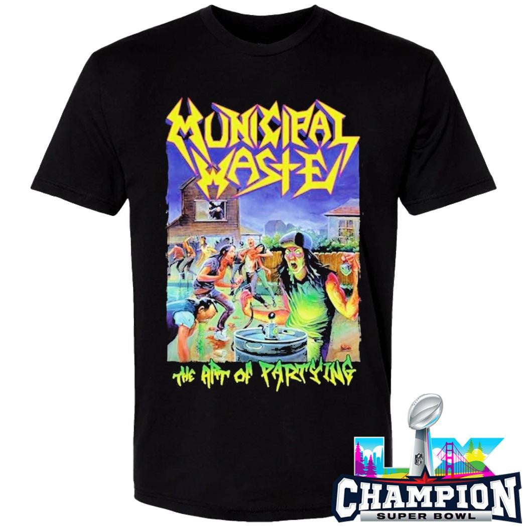 Municipal Waste The Art Of Partying Shirt