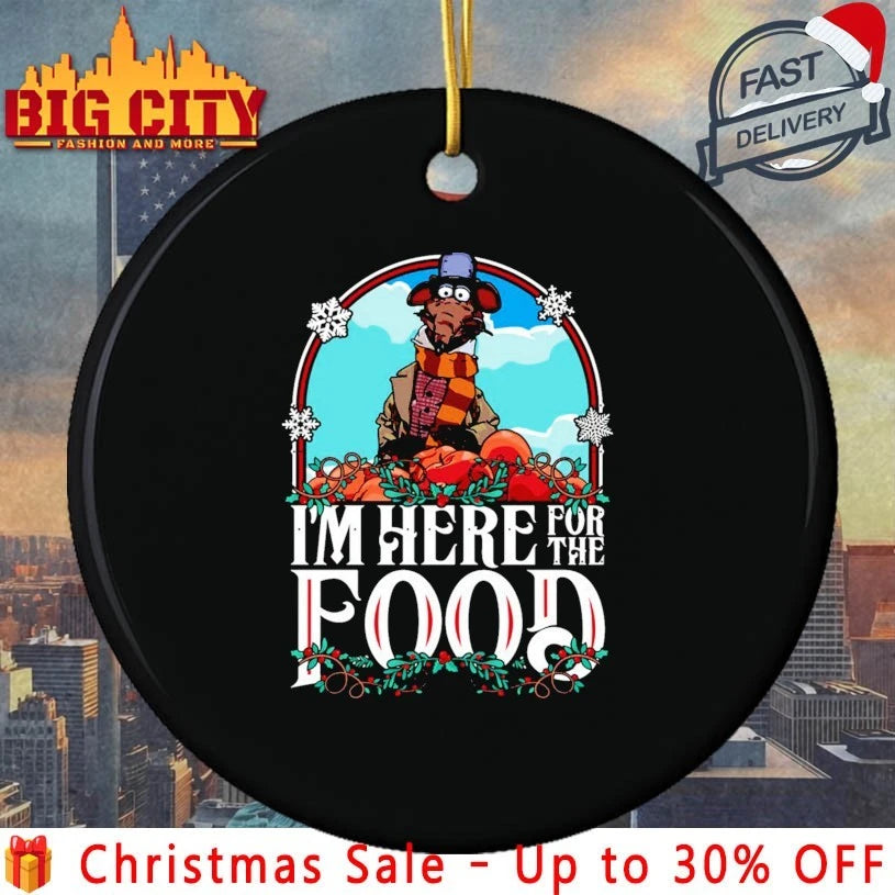 Muppet I’m here for the food christmas shirt