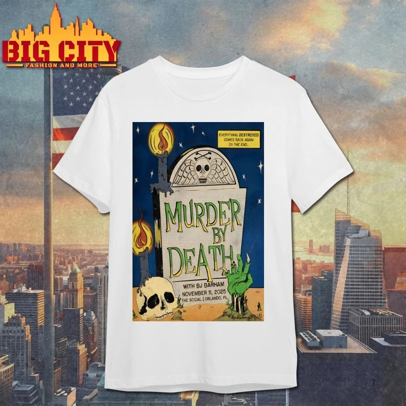 Murder By Death Nov 11 2025 The Social in Orlando FL Poster shirt