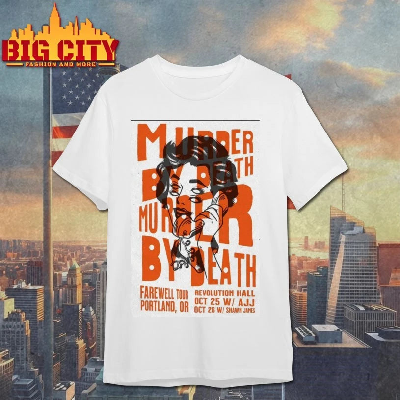 Murder By Death Portland Oregon Poster Shirt