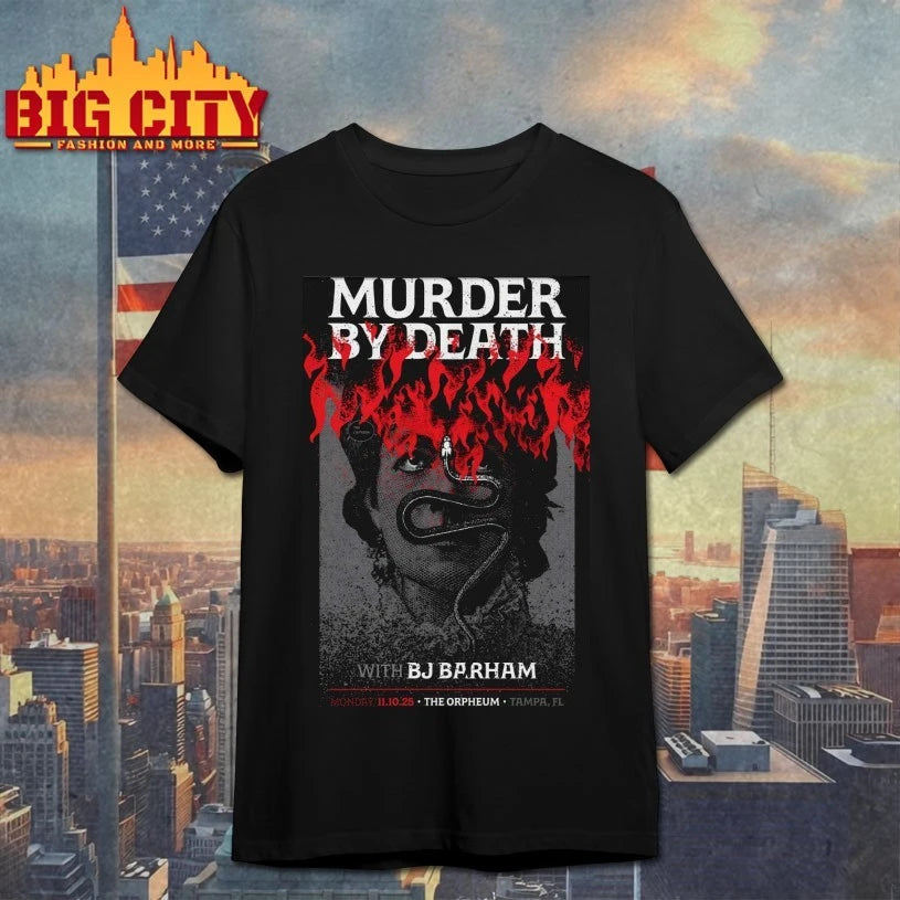 Murder By Death The Orpheum Tampa, FL 11.10.2025 Poster shirt