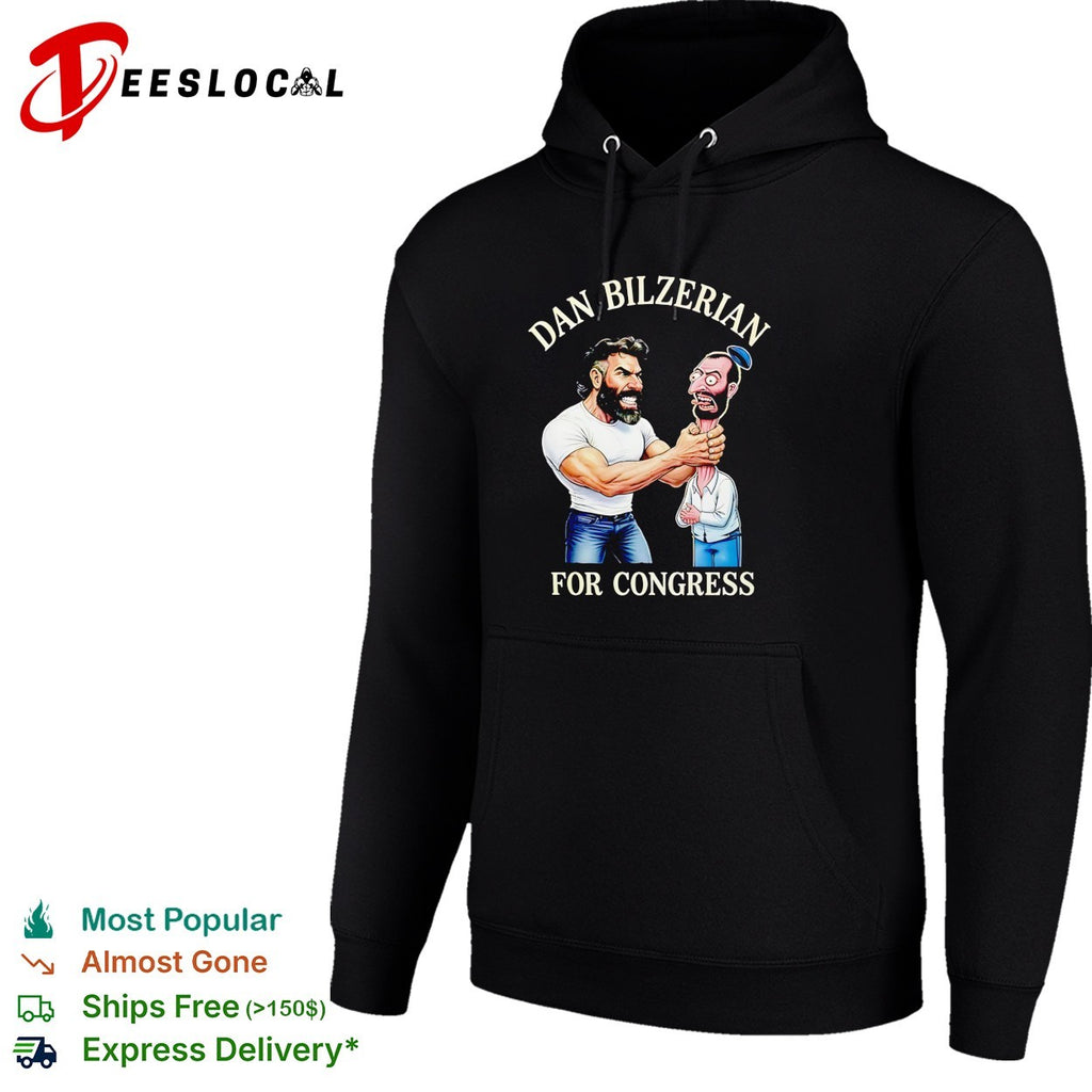Muscular influencer for Congress parody puppet caricature political humor shirt