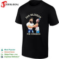 Muscular influencer for Congress parody puppet caricature political humor shirt
