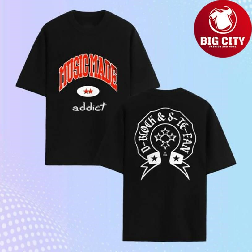 Music Made Addicts 2025 New Two Sided Shirt