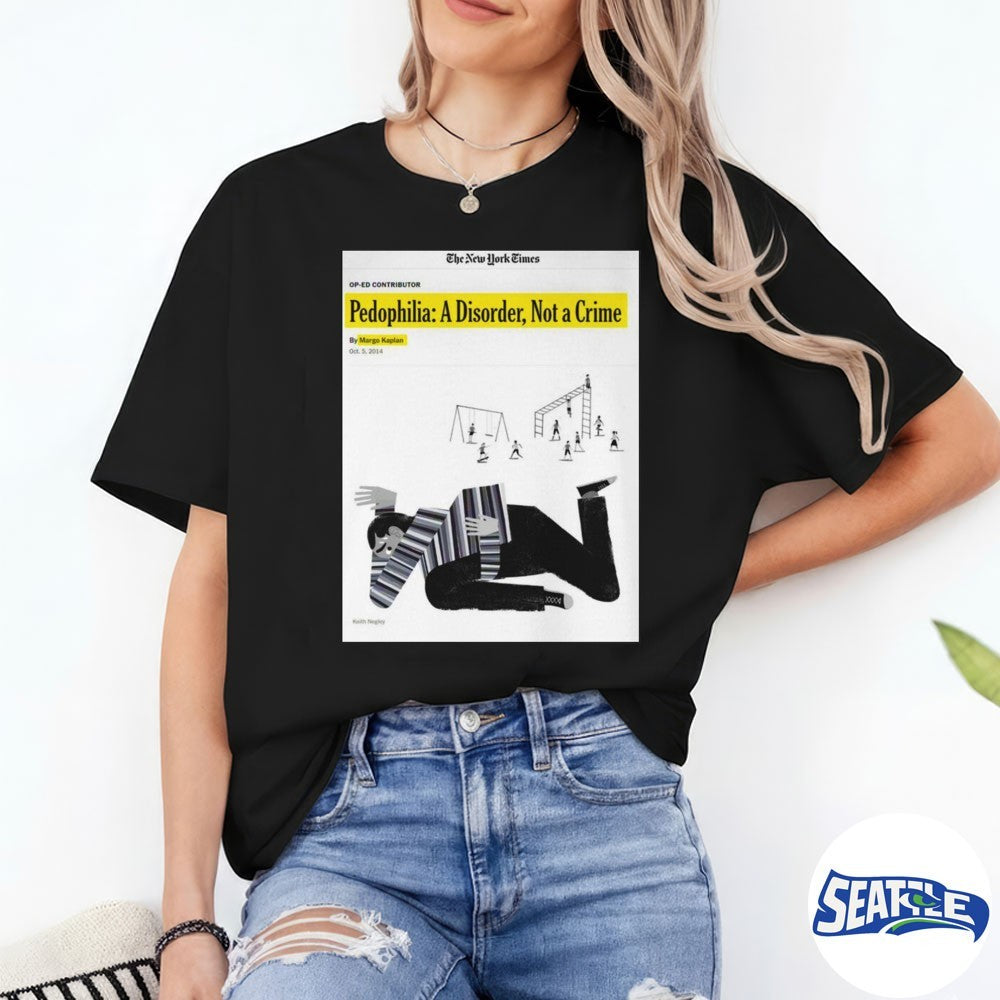 Musk and Lee Slam 2014 Times Op-Ed on Pedophilia as Disorder Poster shirt