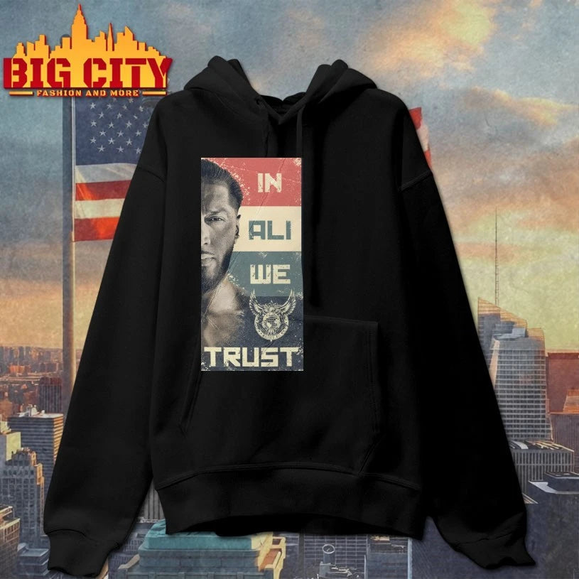 Mustafa Ali In All We trust Shirt