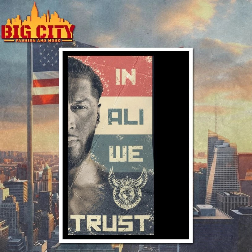 Mustafa Ali In All We trust Shirt