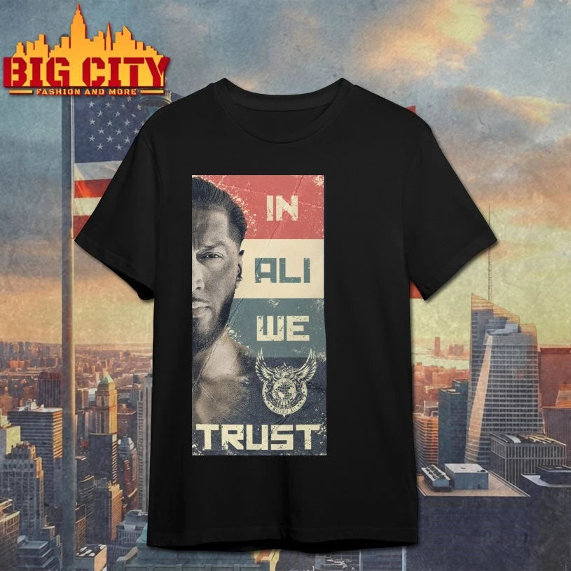 Mustafa Ali In All We trust Shirt