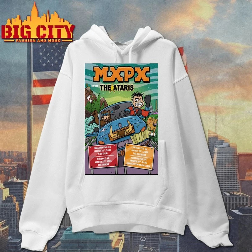 MxPx March 2026 New Tour Poster Shirt