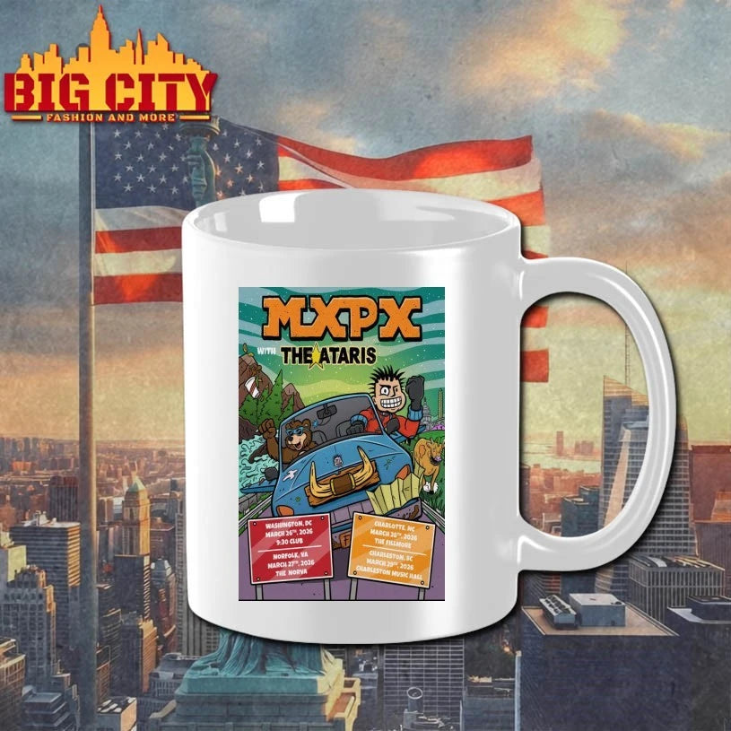 MxPx March 2026 New Tour Poster Shirt