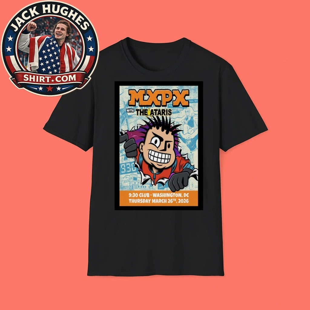 MxPx March 26 2026 9 30 Club Washington, DC Poster Shirt