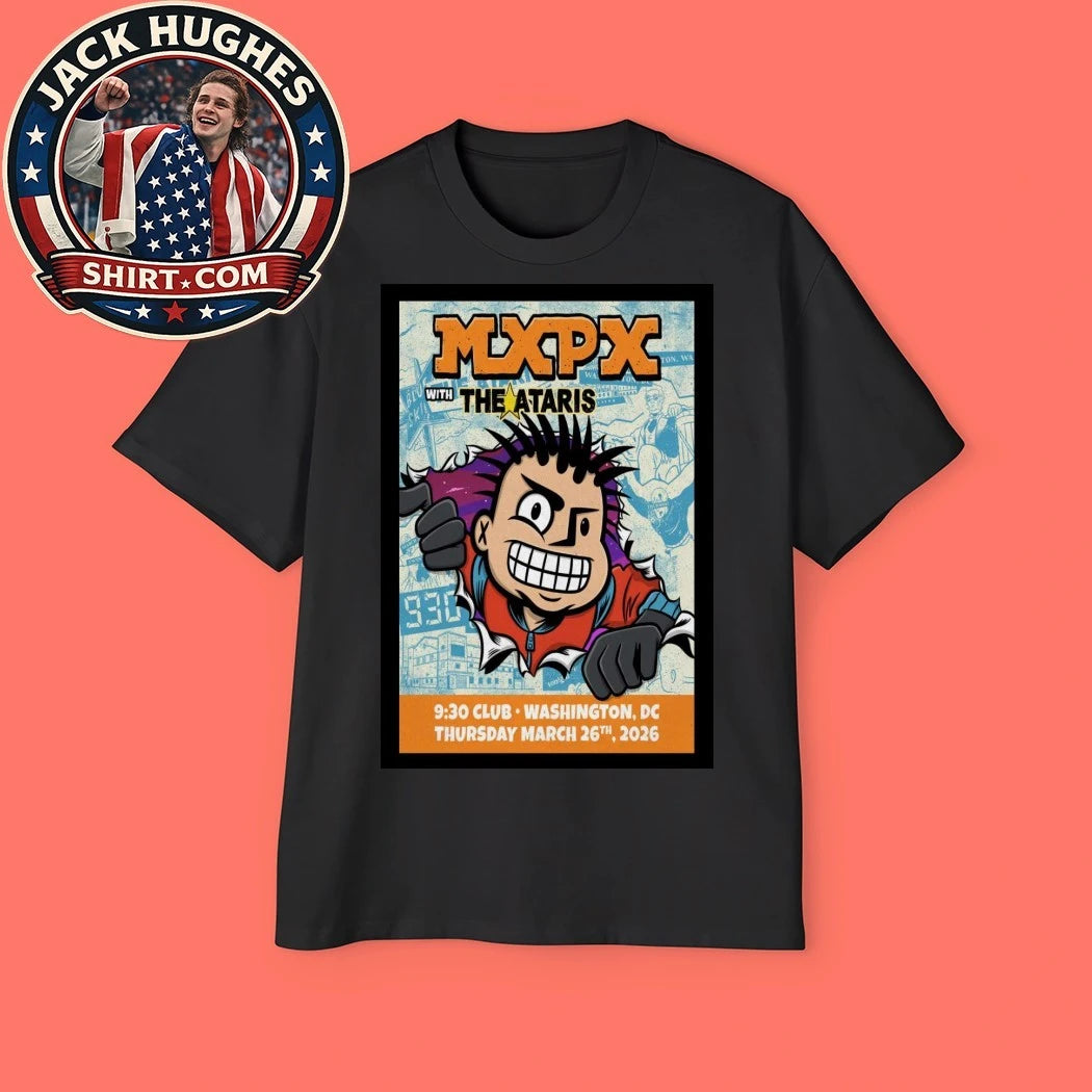 MxPx March 26 2026 9 30 Club Washington, DC Poster Shirt