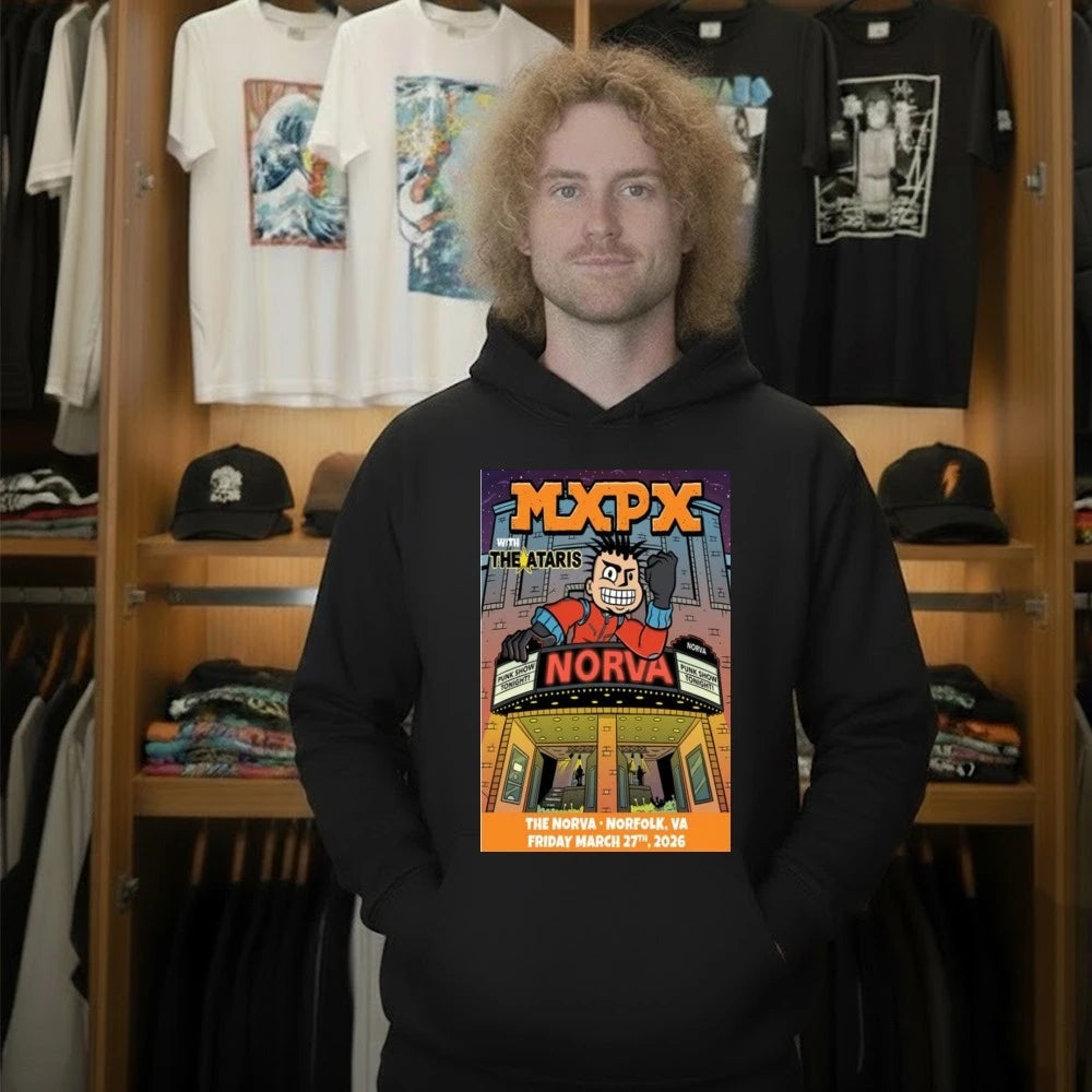 MxPx March 27 2026 The Norva, Norfolk, VA Poster Shirt