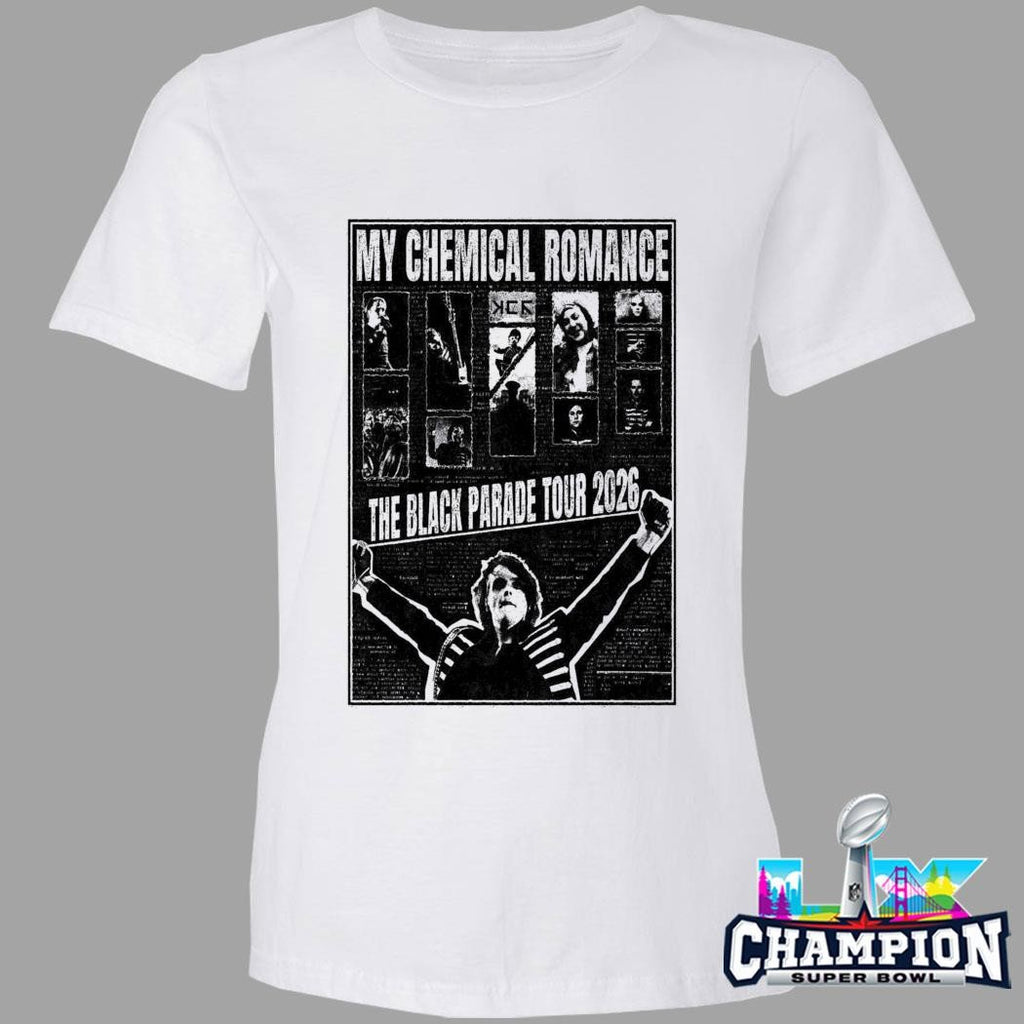 My Chemical Romance 2026 The Black Parade Tour Shirt