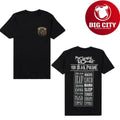 My Chemical Romance Black Parade Track List 2025 Two Sided Shirt