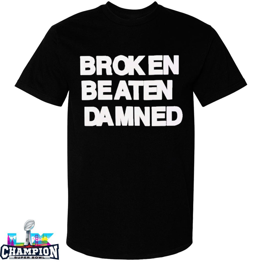 My Chemical Romance Broken Beaten Damned T-shirts