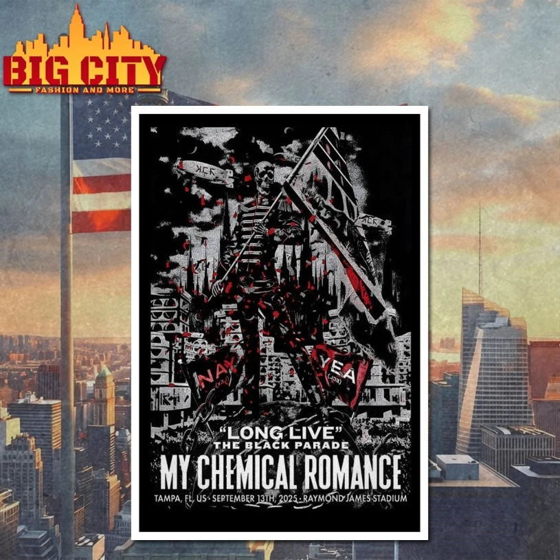 My Chemical Romance Raymond James Stadium In Tampa FL Sep 13 2025 shirt