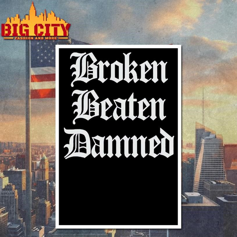 My Chemical Romance Store Broken Beaten Damned Shirt