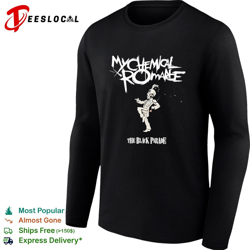 My Chemical Romance The Black Parade Skeleton Marching shirt