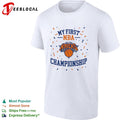My First NBA New York Knicks Championship celebrate basketball shirt