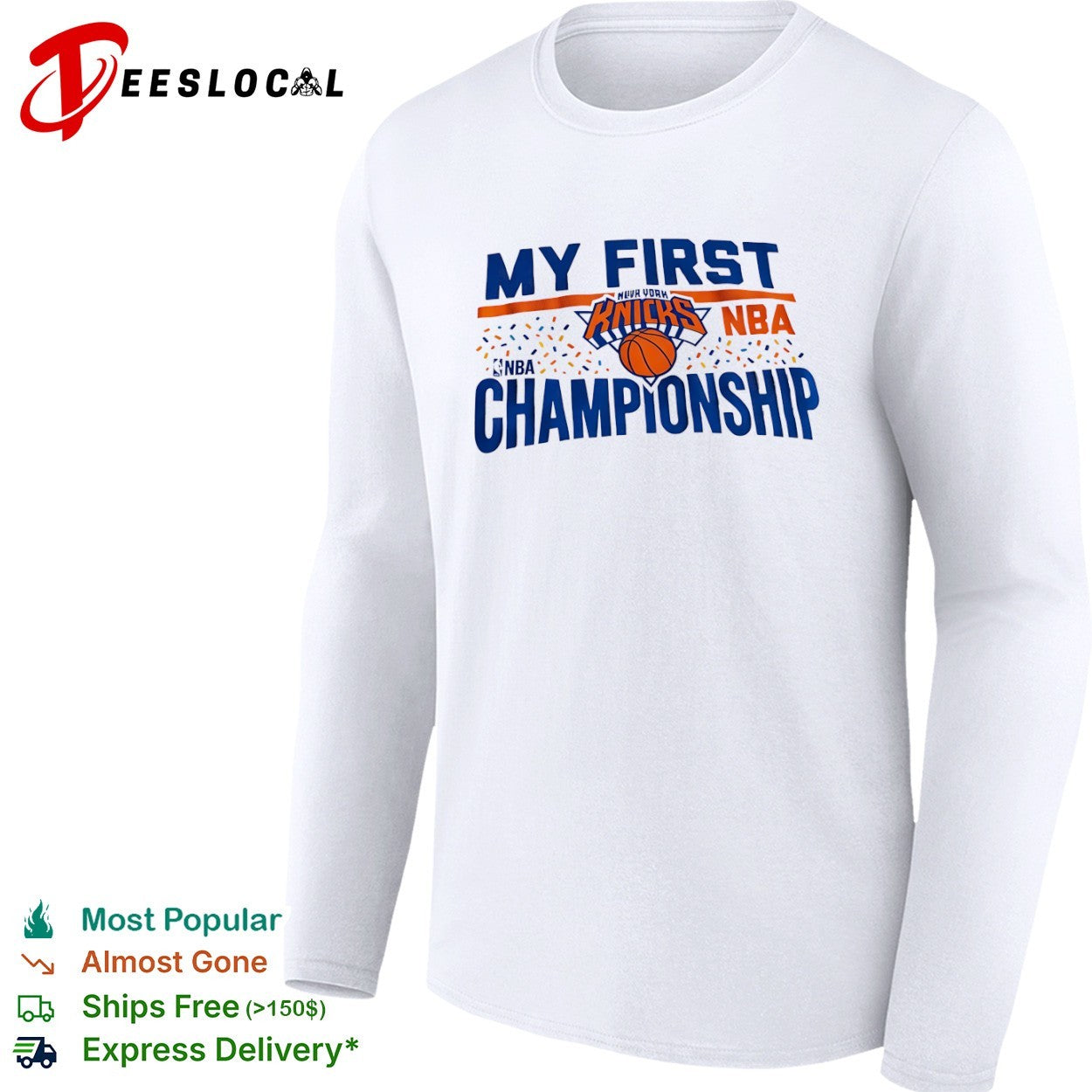 My First New York Knicks NBA Championship shirt