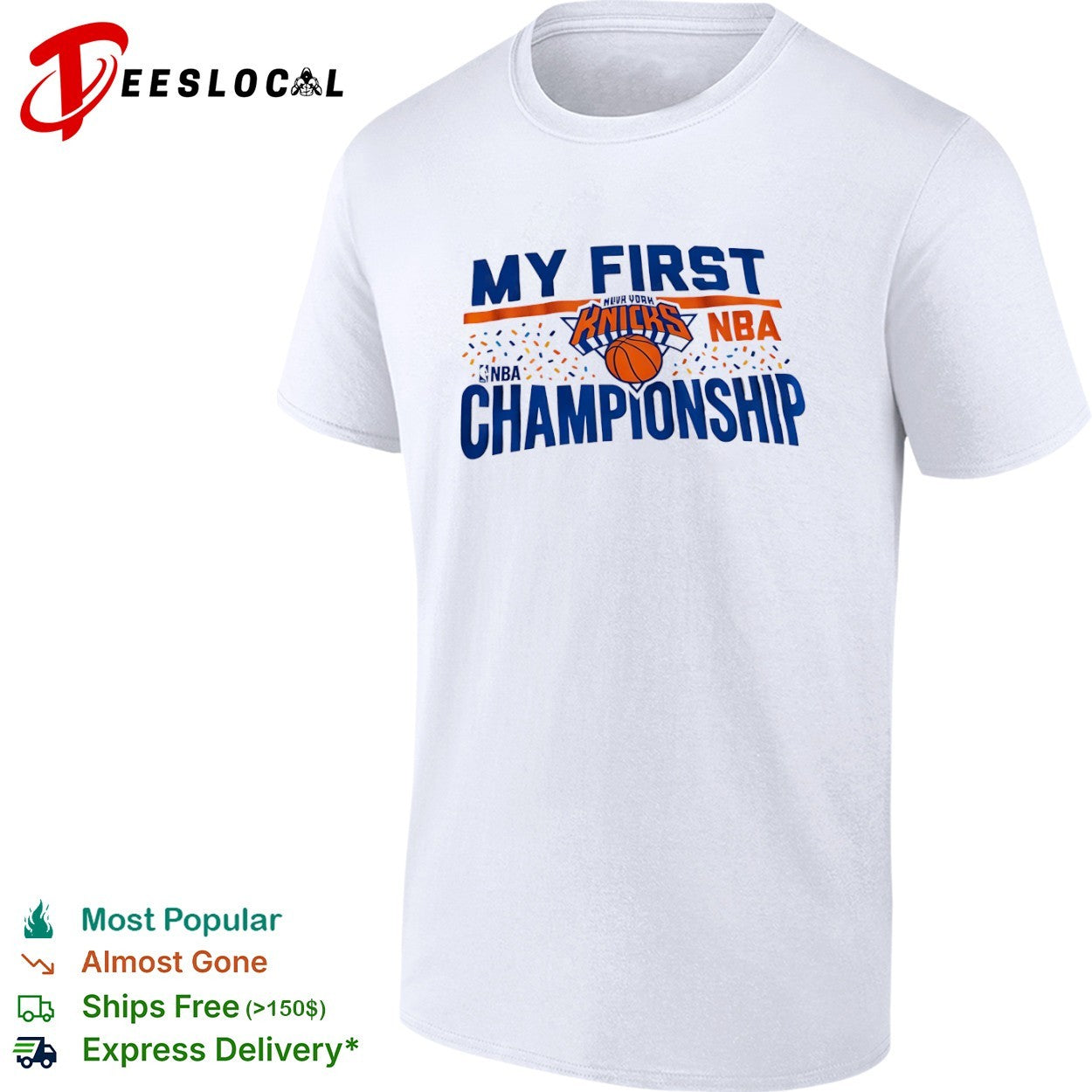 My First New York Knicks NBA Championship shirt