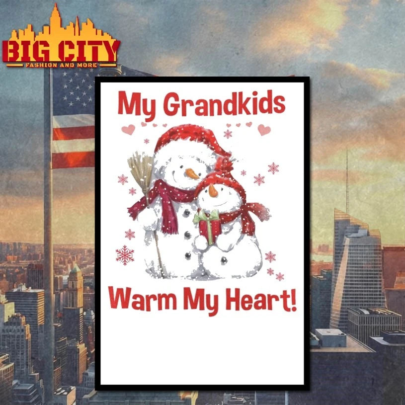 My Grandkids Warm My Heart Christmas 2025 Shirt