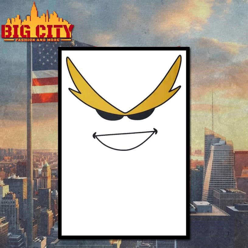 My Hero Academia Original Art Exhibition 2025 All Might Shirt