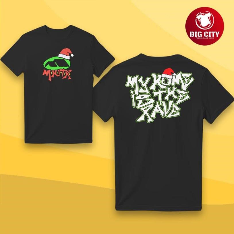 My Home Is The Rave Xmas Two Sided Shirt