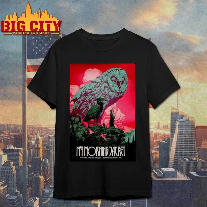 My Morning Jacket Brooklyn, NY, USA Concert October 16 2025 Poster Shirt