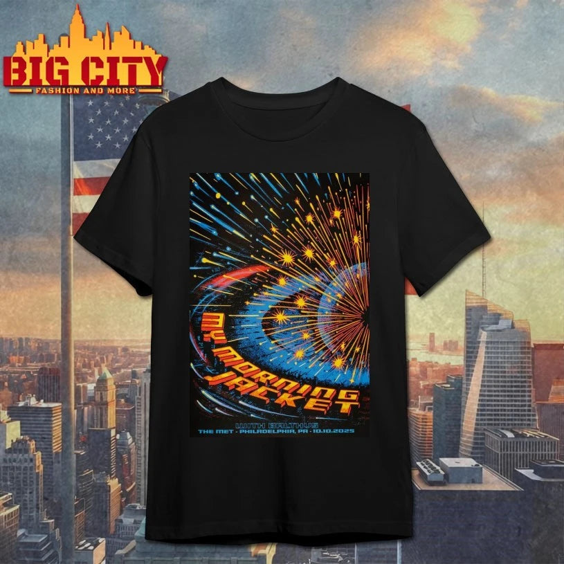 My Morning Jacket Oct 10 2025 Philadelphia PA Poster shirt